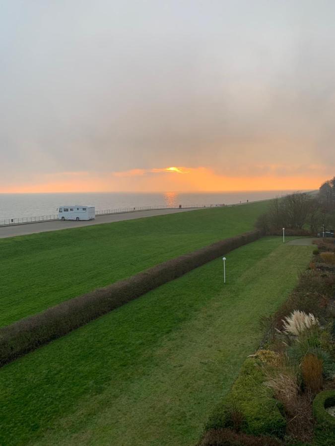 Studio Mit Meerblick Und Grosser Loggia - Direktzugang Zur Nordsee Βίλχελμσχαφεν Εξωτερικό φωτογραφία