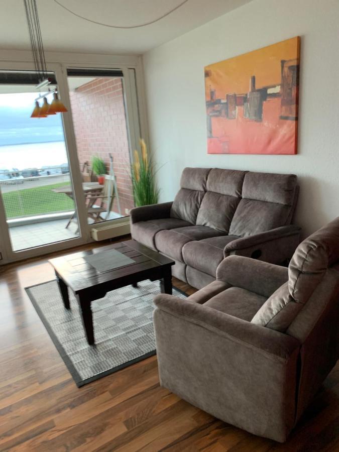 Studio Mit Meerblick Und Grosser Loggia - Direktzugang Zur Nordsee Βίλχελμσχαφεν Εξωτερικό φωτογραφία